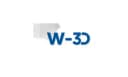 W-3D logo